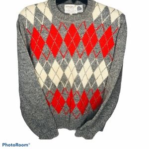 Vintage 100% Wool Shetland sweater